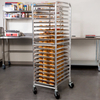 Stainless Steel Tray Rack Trolley